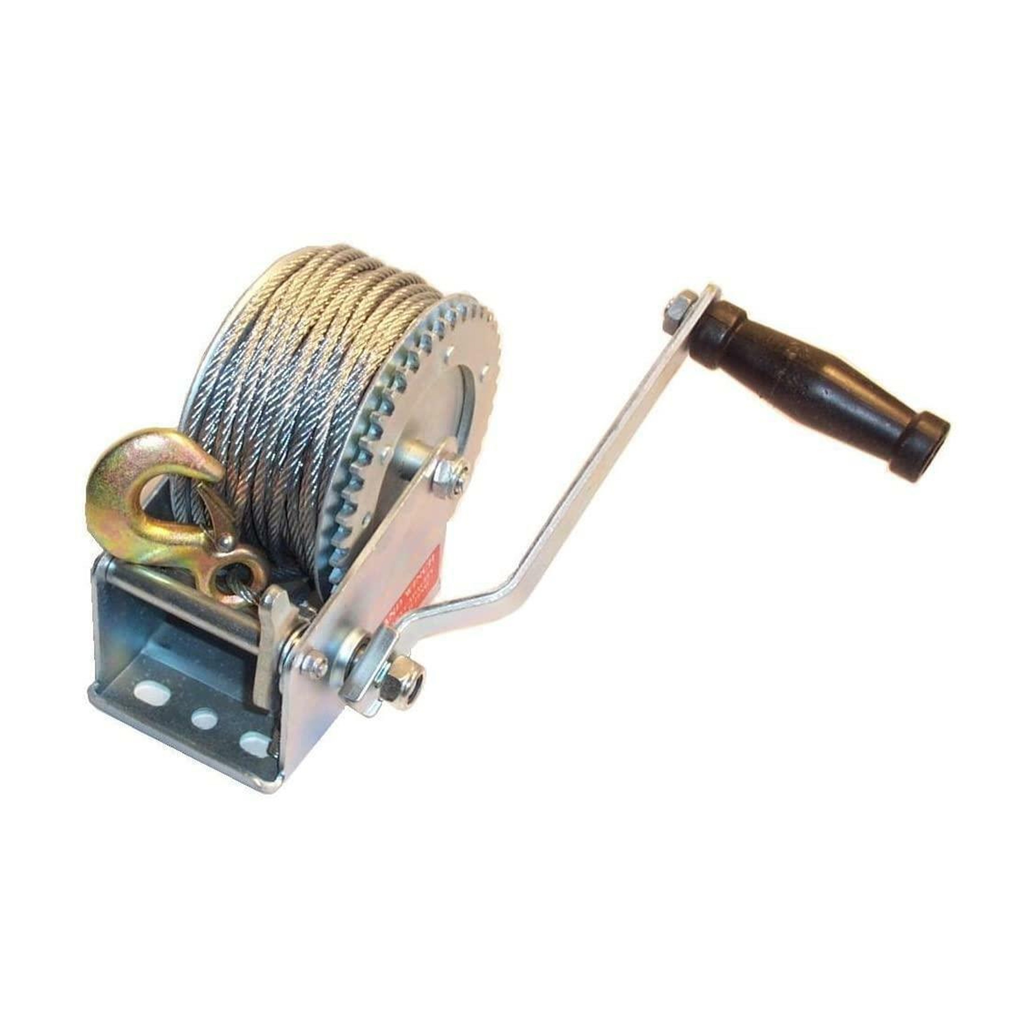 BOAT WINCH 1200lb 20m ROPE 5mm DIAMETER - TOOLZONE KDPTD023