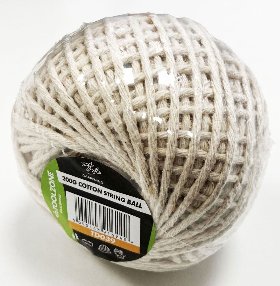 COTTON STRING BALL 200g - TOOLZONE KDPTD039