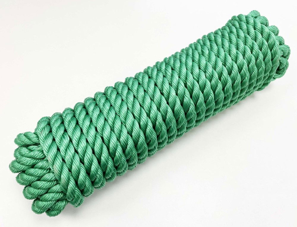 POLY ROPE HI VIS 50ft x 3/4 500kg WORKING 3000kg BREAKING - TOOLZONE KDPTD059