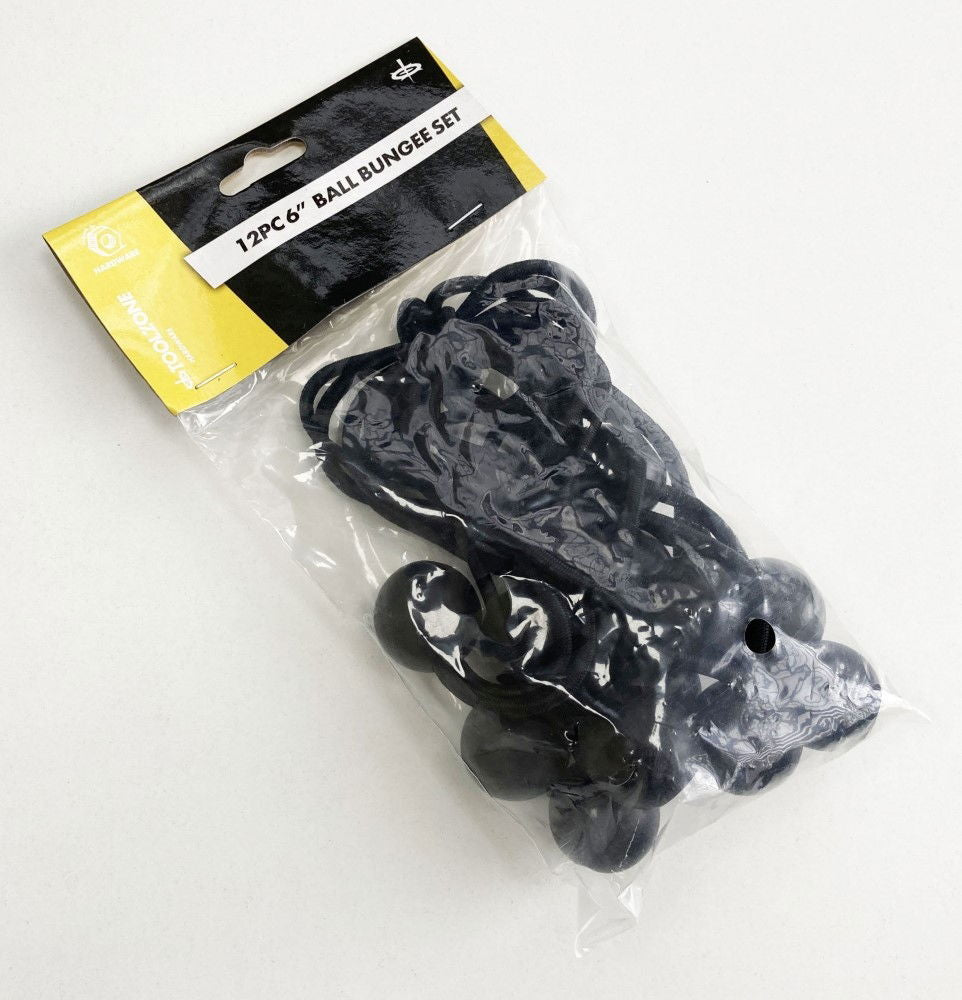 BALL BUNGEES 6 PACK OF 12 - TOOLZONE KDPTD064