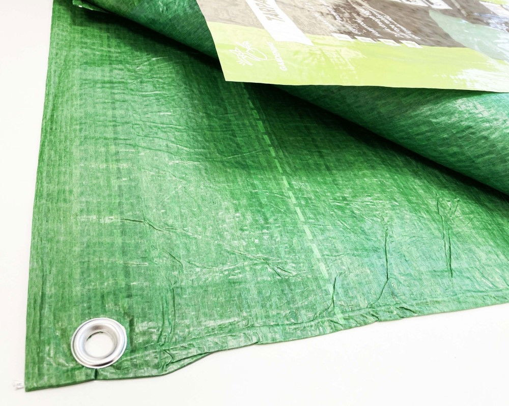 TARPAULIN 1.2m x 1.8m POLYETHYLENE WITH EYELETS - TOOLZONE KDPTL006