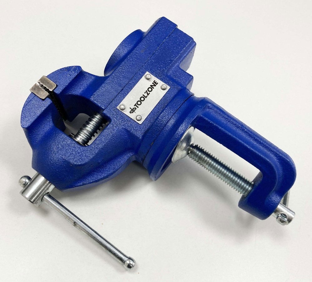SWIVEL TABLE VICE 2 50mm JAW WIDTH 60mm MAX OPENING - TOOLZONE KDPVC035