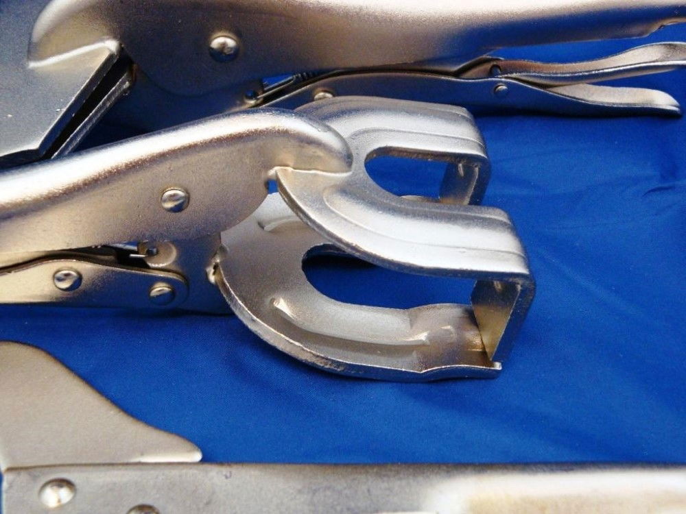 WELD CLAMP SET 3 PIECE 11 C CLAMP 10 SHEET CLAMP 10 CLAW CLAMP - TOOLZONE KDPWH025