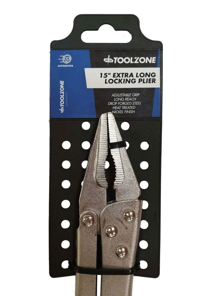 LOCKING PLIER EXTRA LONG 15 - TOOLZONE KDPWR121