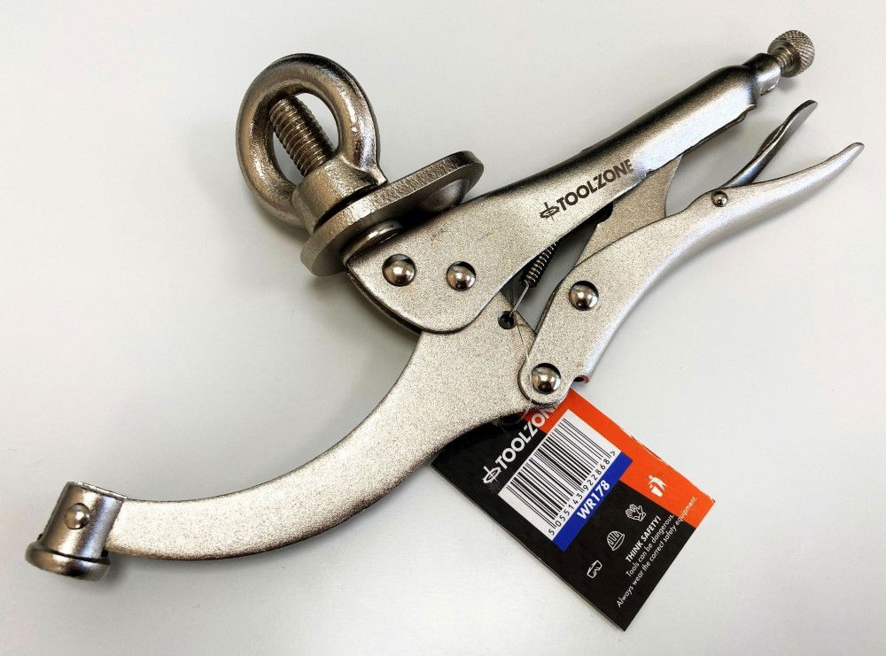LOCKING PLIERS DRILL PRESS CLAMP 9 - TOOLZONE KDPWR178