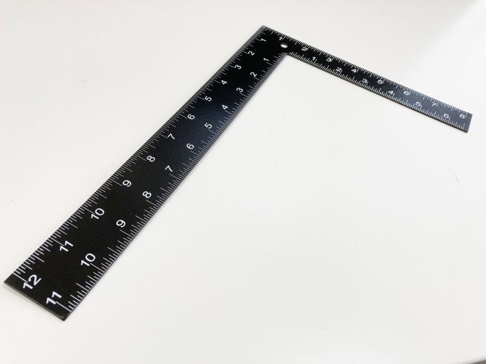RAFTER SQUARE 12 x 8 BLACK COATED STEEL - TOOLZONE KDPWW001