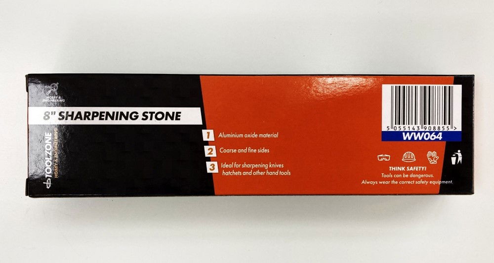 OILSTONE 8 ALUMINIUM OXIDE COMBINATION COARSE AND FINE GRIT - TOOLZONE KDPWW064