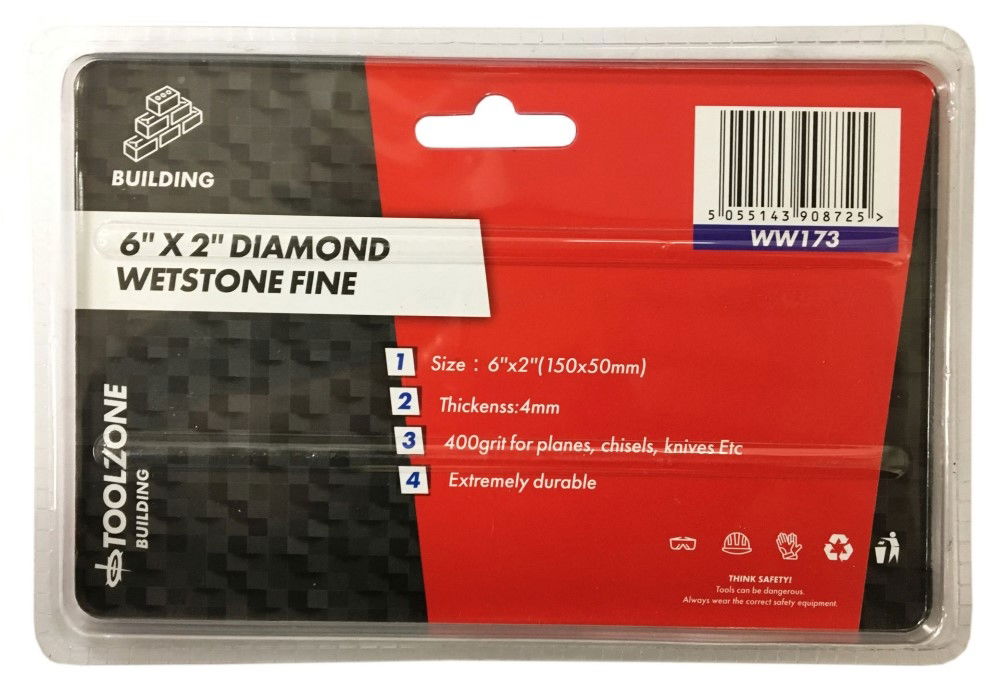 DIAMOND COATED WETSTONE FINE PRO 400 GRIT - TOOLZONE KDPWW173