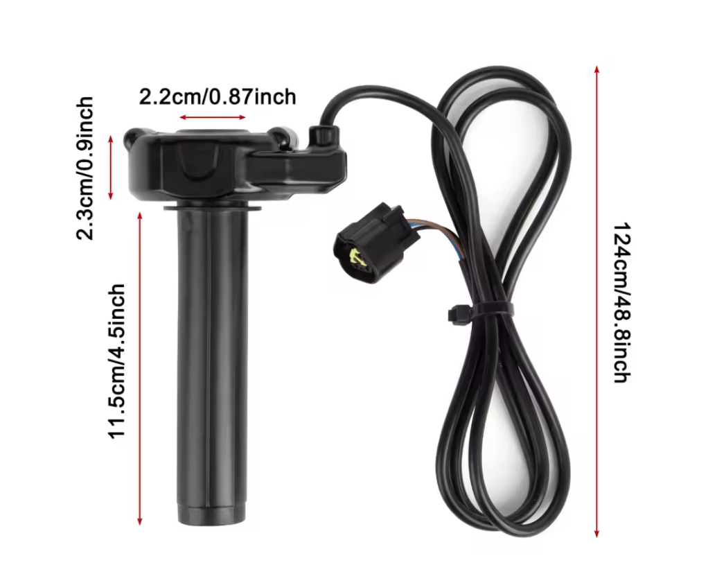 THROTTLE TWIST GRIP PLASTIC 22mm SURRON LIGHT BEE S LIGHT BEE X