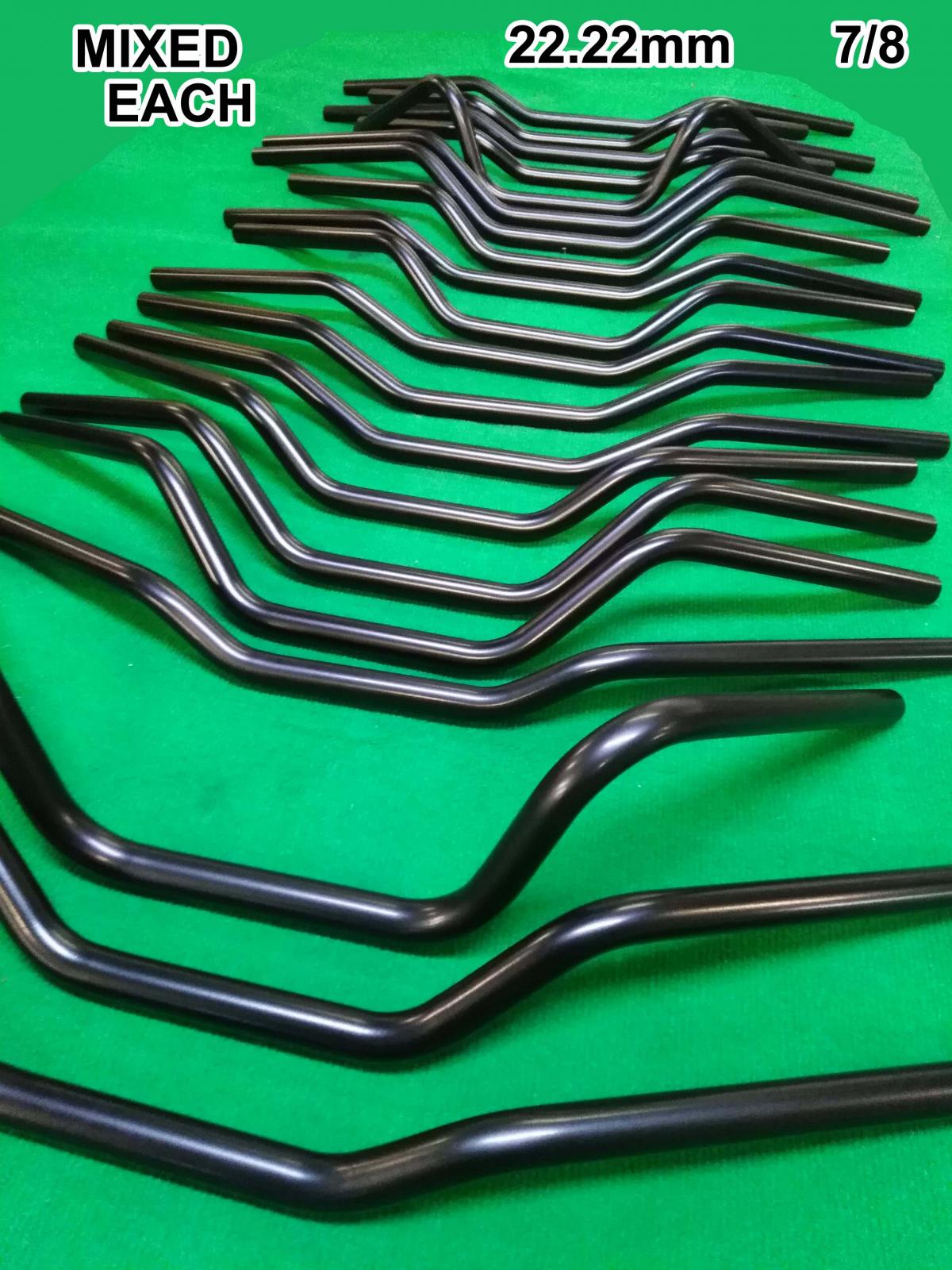 £5.50+VAT CLASSIC HANDLEBARS BLACK, ROAD MIXED STYLE'S > 7/8''22.22mm