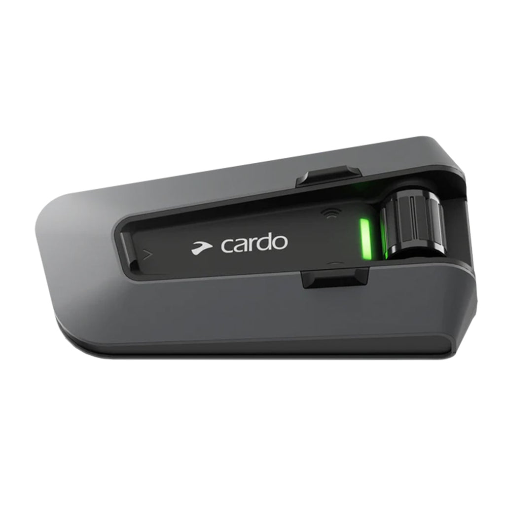 CARDO PACKTALK EDGE HELMET INTERCOM SET OF 2, TRACK COMMUNICATION, WIRELESS