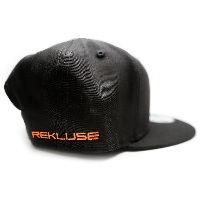 SNAP BACK CAP BLACK DELUXE SPIDER ONE SIZE REKLUSE RMS-928
