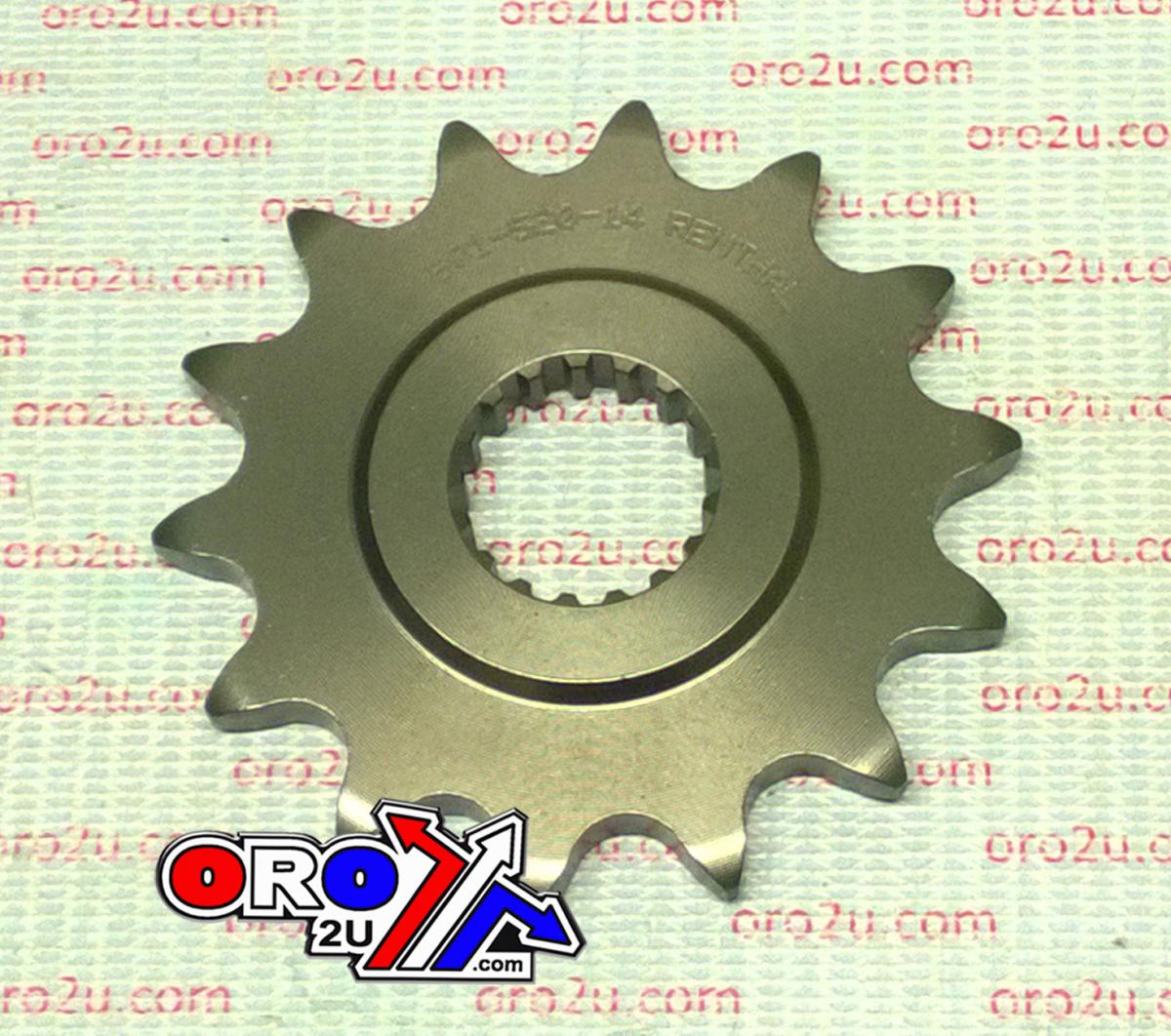 FRONT SPROCKET RENTHAL HONDA CRF250R 18, RENTHAL 501--520-14P, 501--520-14P