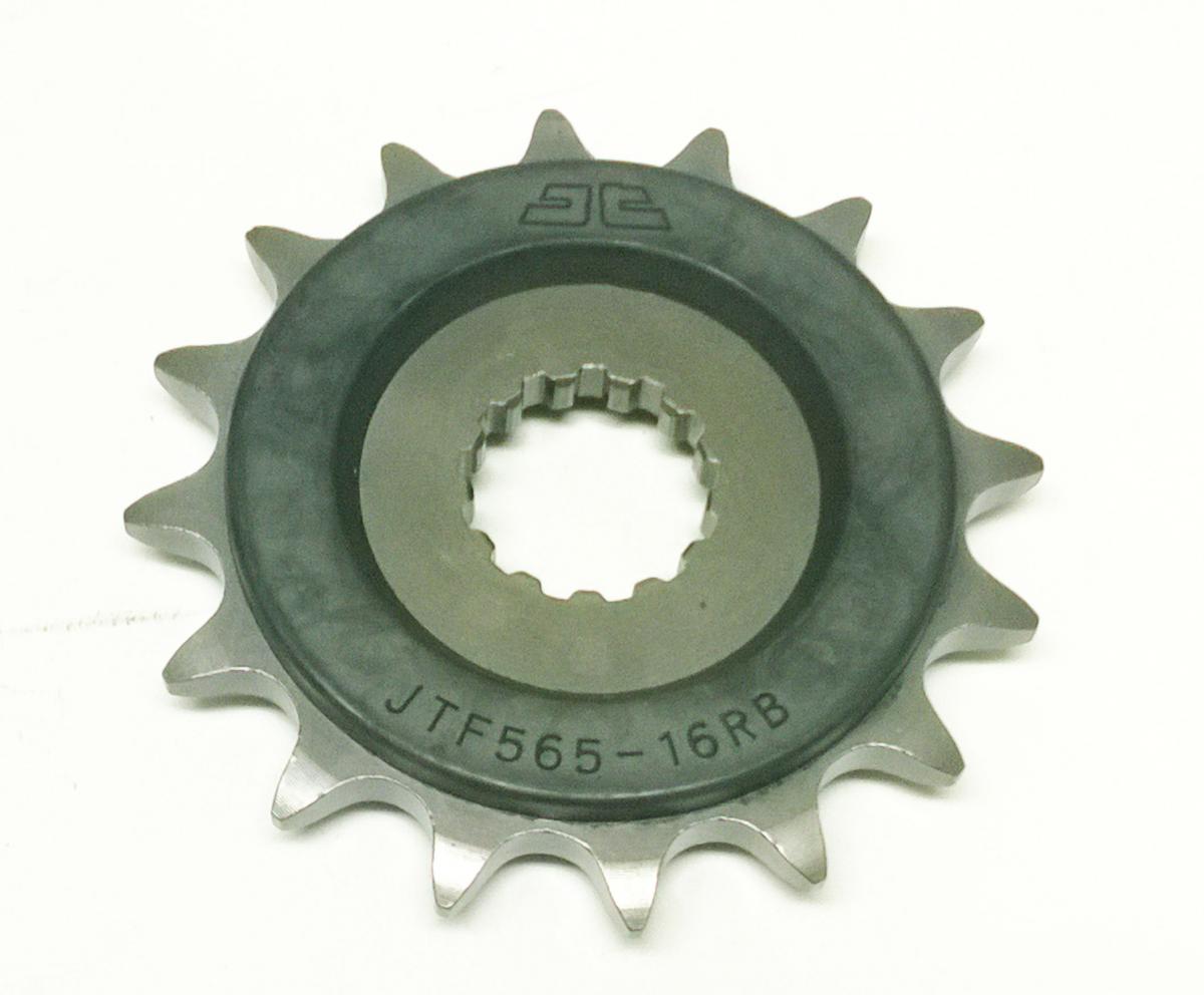 FRONT SPROCKET JTF565.16RB JT, OE Rubber Cushioned, SF565-16