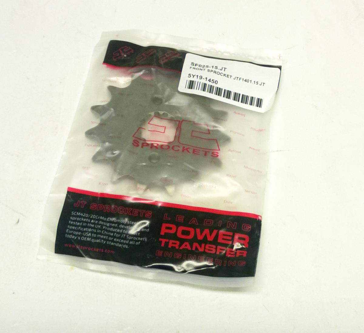 FRONT SPROCKET JTF1401.15 JT JTF140115
