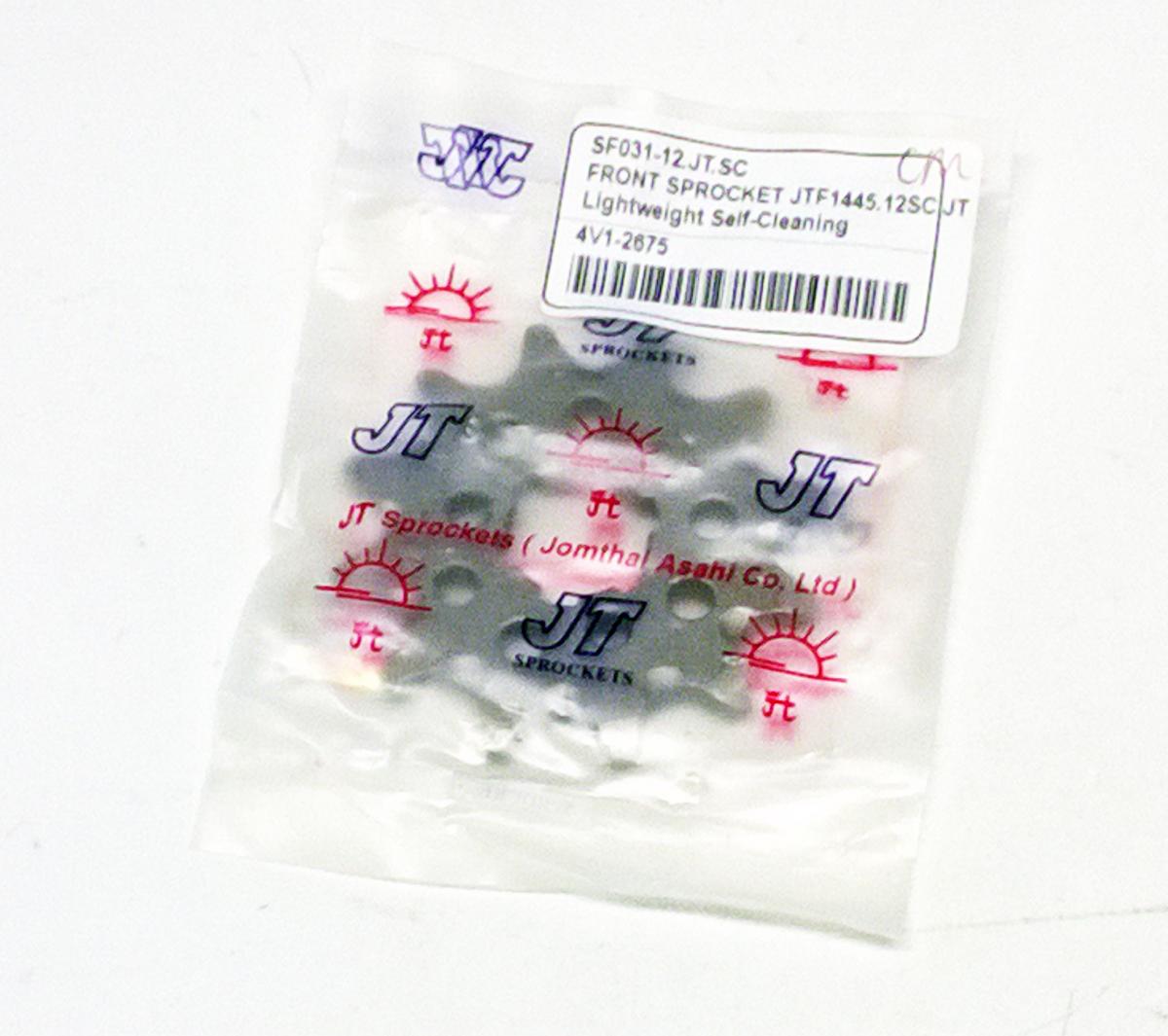 FRONT SPROCKET JTF1445.12SC JT, Lightweight Self-Cleaning
