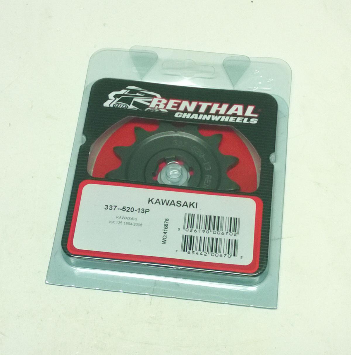 FRONT SPROCKET RENTHAL 337, KAWASAKI 337--520-13P