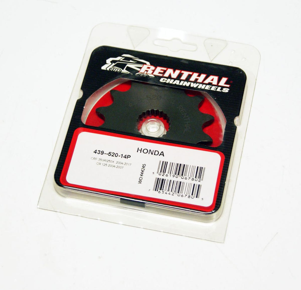 FRONT SPROCKET RENTHAL 439, HONDA 439--520-14P, 43952014