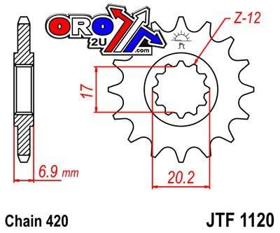 FRONT SPROCKET JTF1120.10