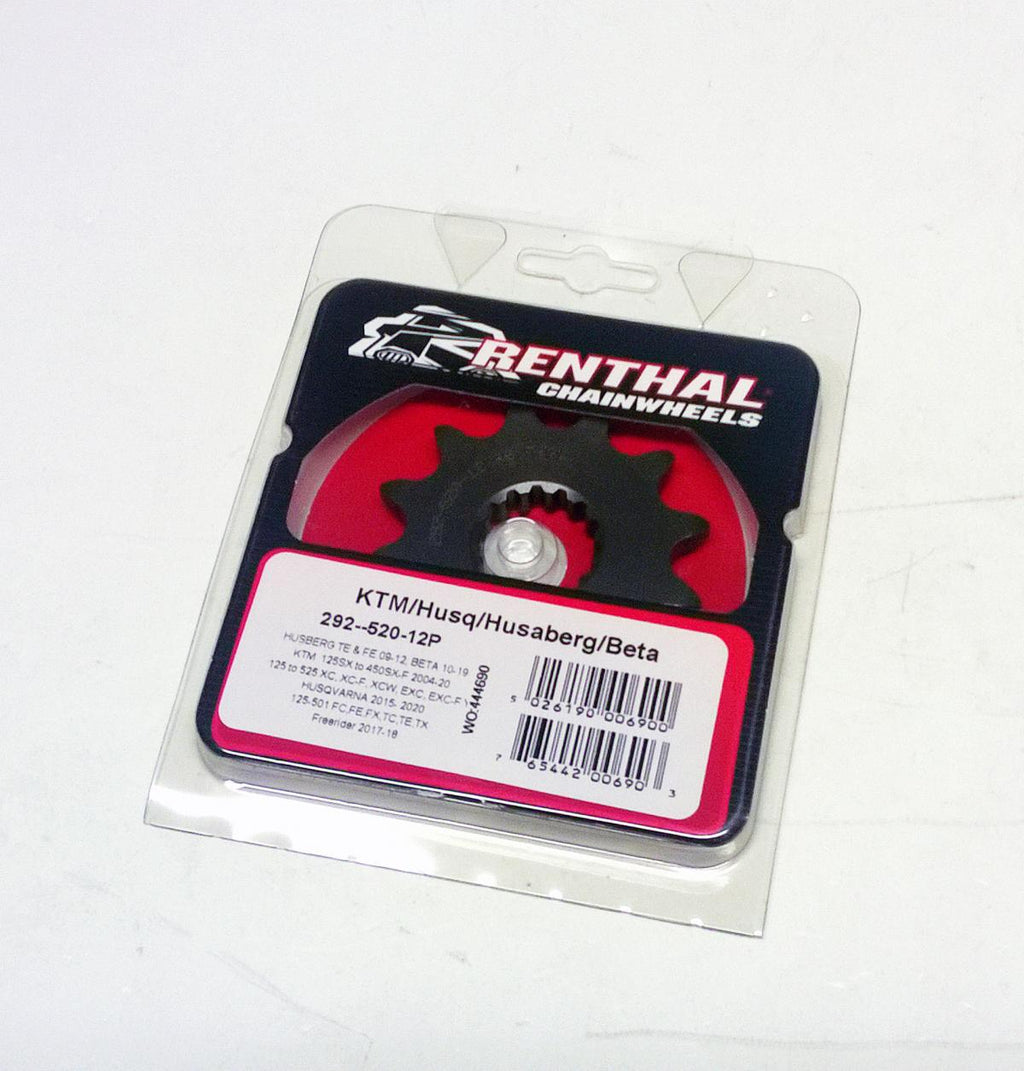 FRONT SPROCKET RENTHAL 292, KTM HUSABERG BETA 292-520-12, 292--520-12P