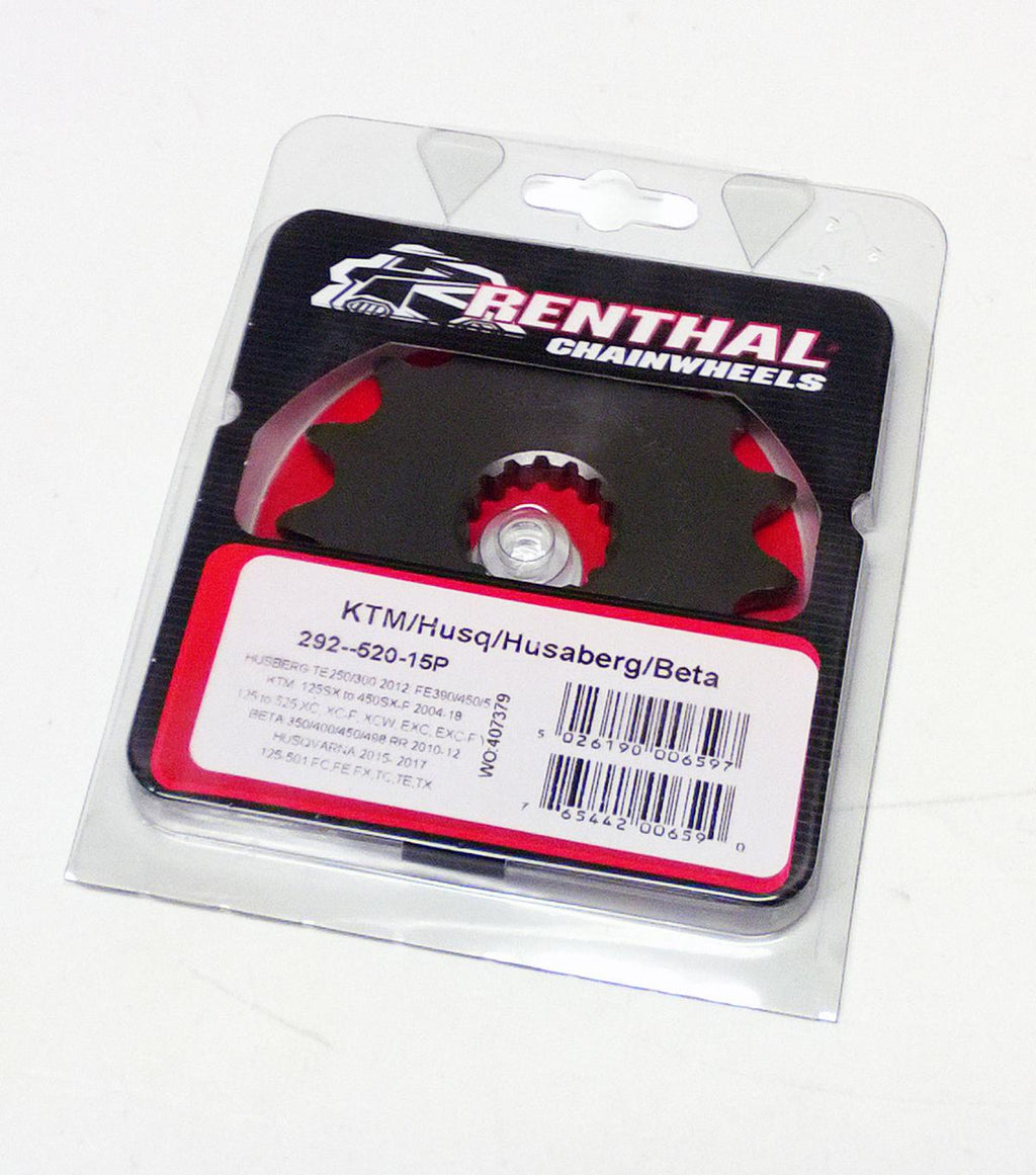 FRONT SPROCKET RENTHAL 292, KTM HUSABERG BETA 292--520-15P