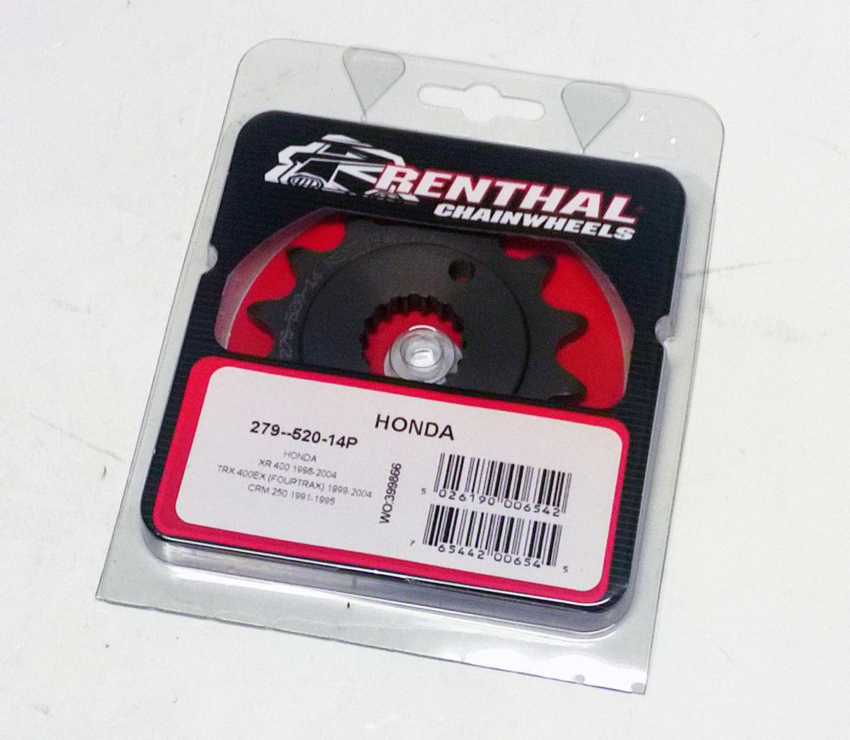 FRONT SPROCKET RENTHAL 279, HONDA 279--520-14P