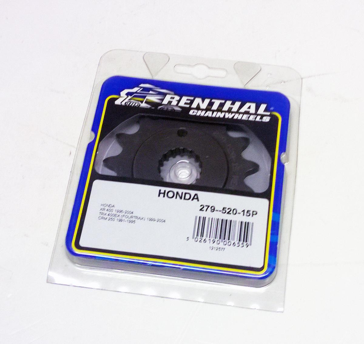 FRONT SPROCKET RENTHAL 279, HONDA 279--520-15P