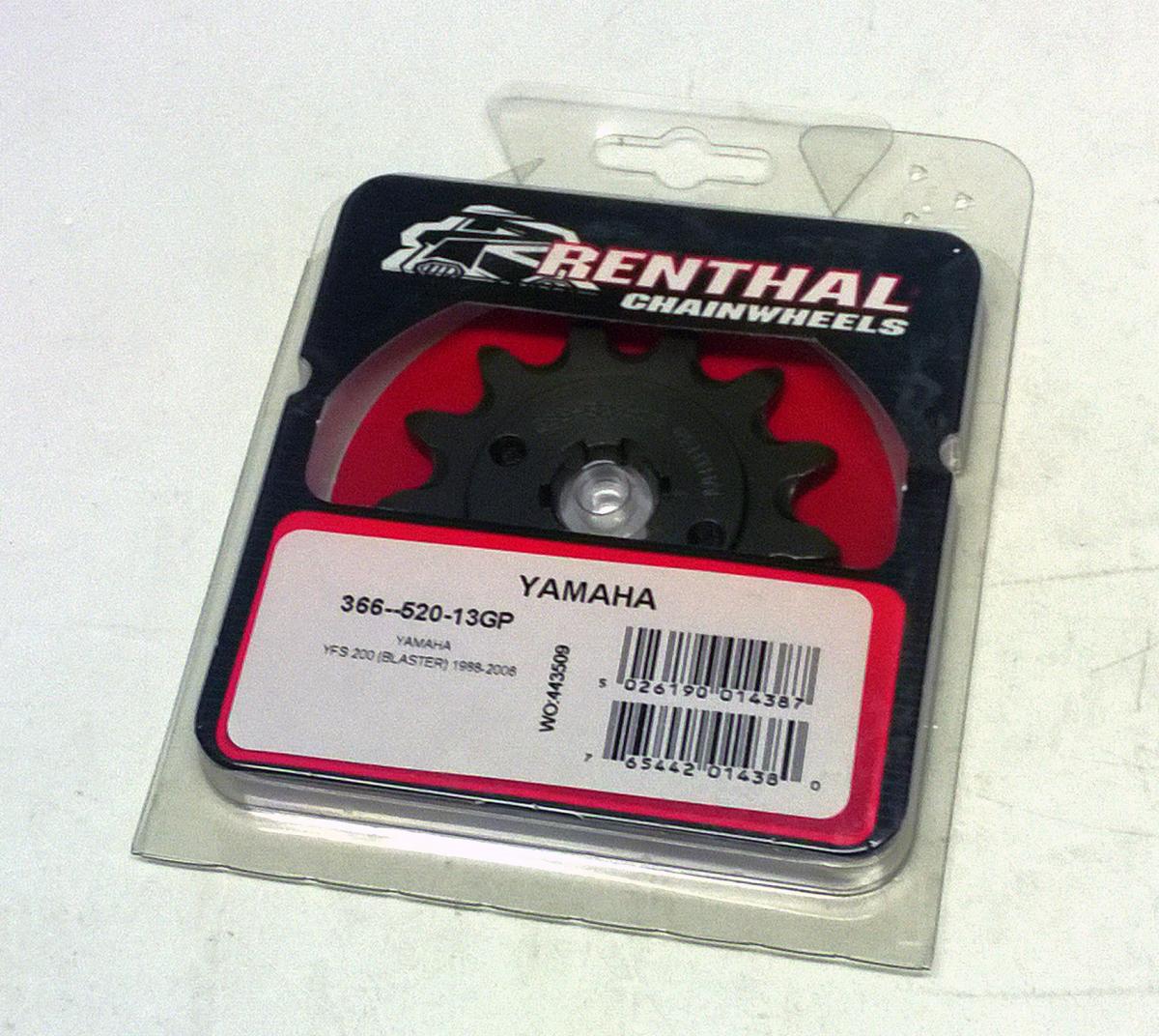 FRONT SPROCKET RENTHAL 366, YAMAHA 366--520-13GP