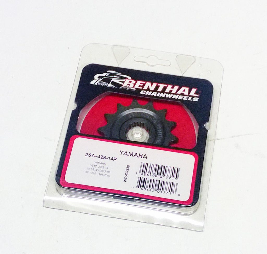 FRONT SPROCKET RENTHAL 257, YAMAHA 257--428-14P, 257--428-14P