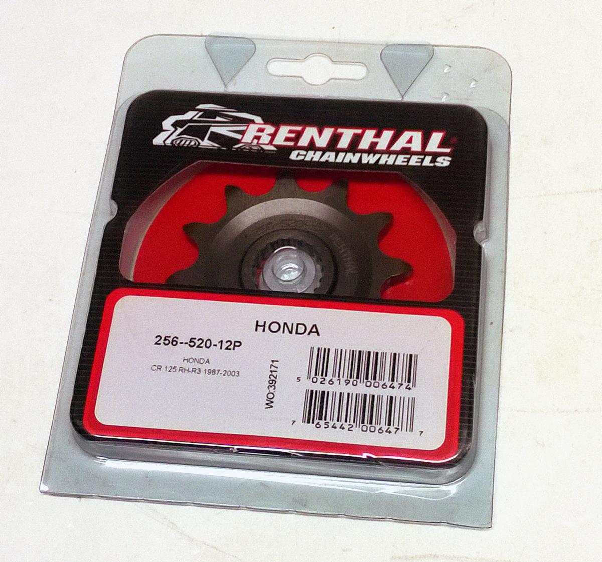 FRONT SPROCKET RENTHAL 256, HONDA 256--520-12P