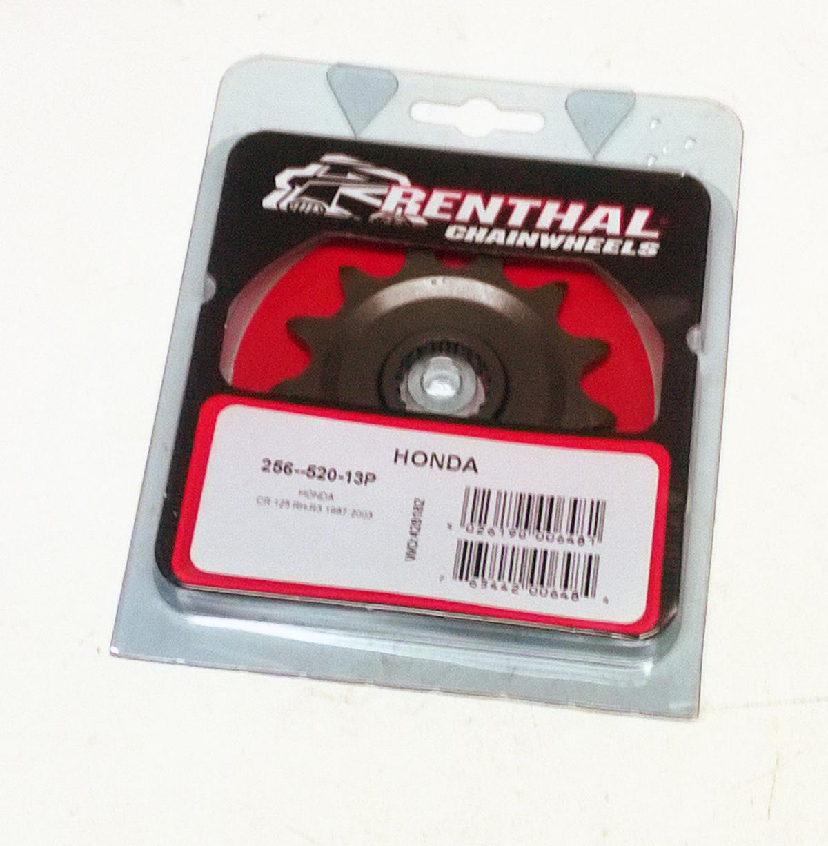 FRONT SPROCKET RENTHAL 256, HONDA 256--520-13P, 256--520-13P