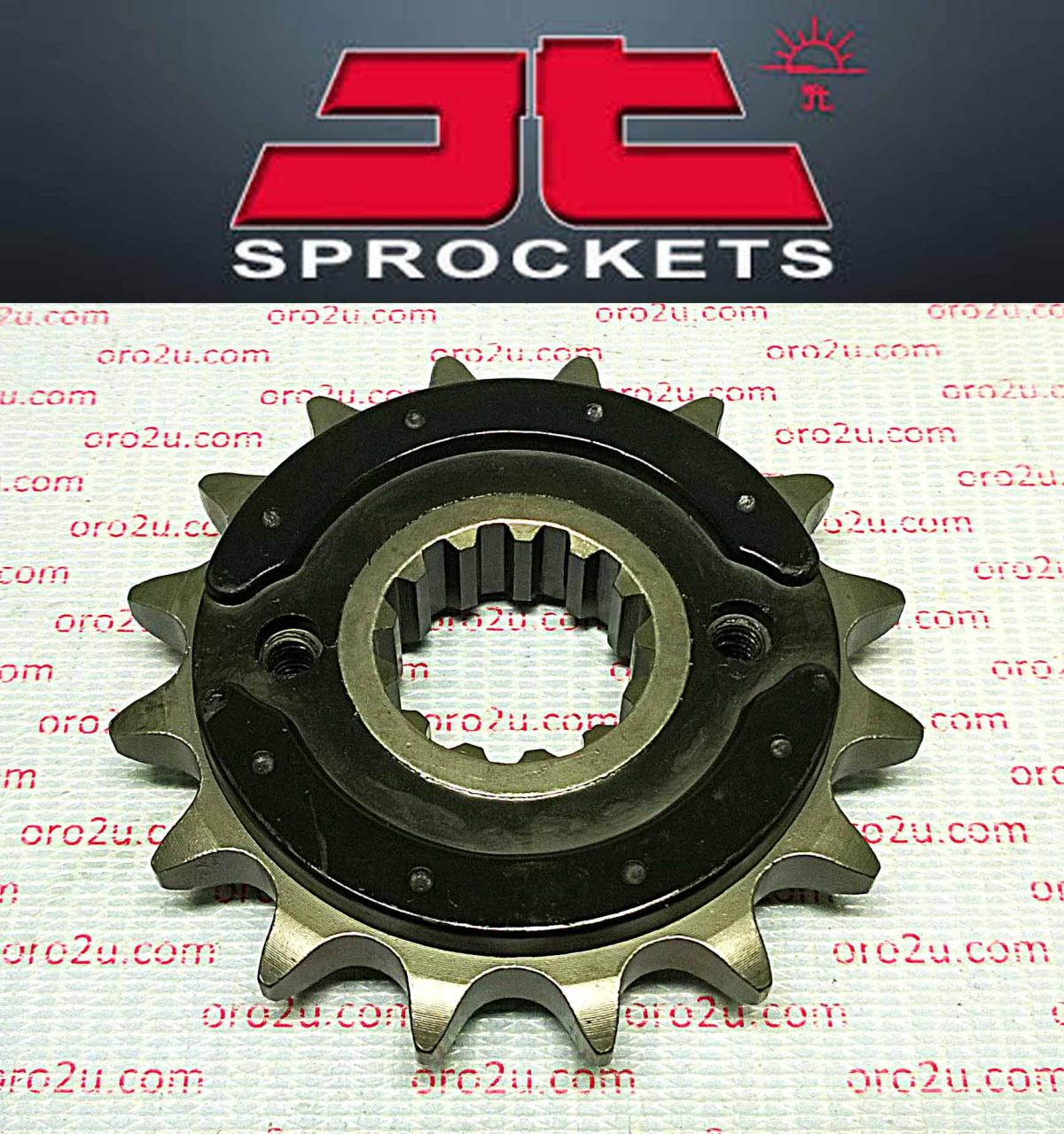 FRONT SPROCKET JTF339.16RB JT, OE Rubber Cushioned
