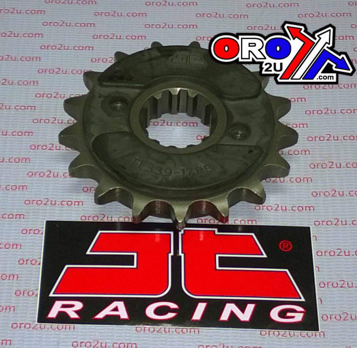 FRONT SPROCKET JTF339.18RB JT, OE Rubber Cushioned