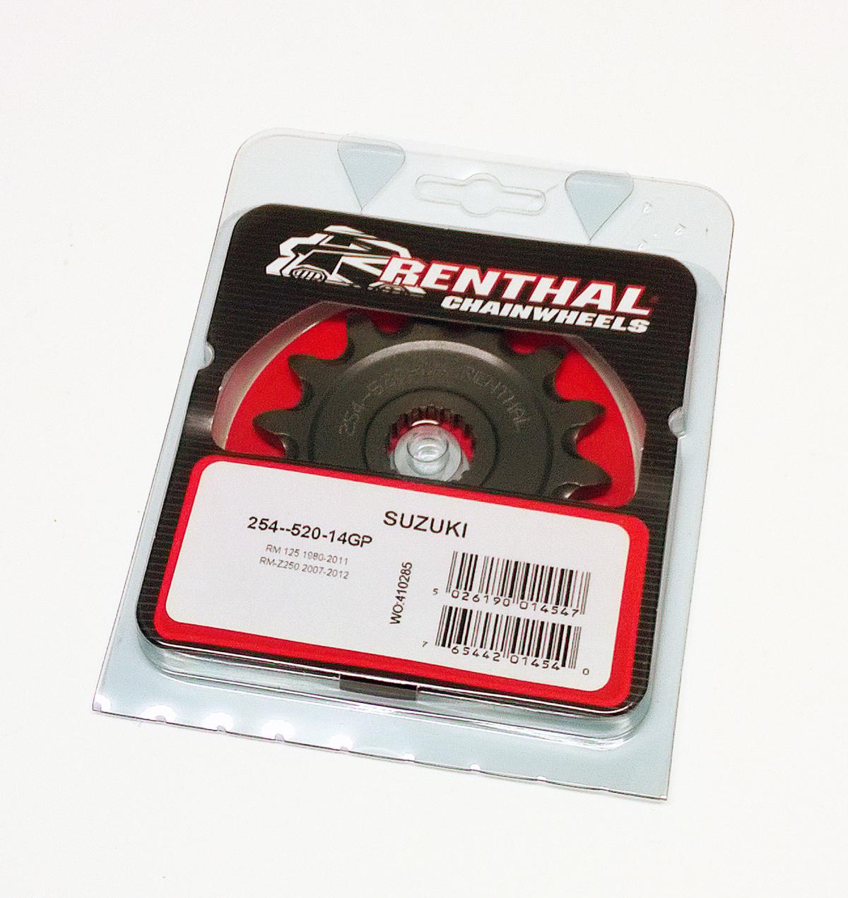 FRONT SPROCKET RENTHAL 427, SUZUKI 254--520-14GP