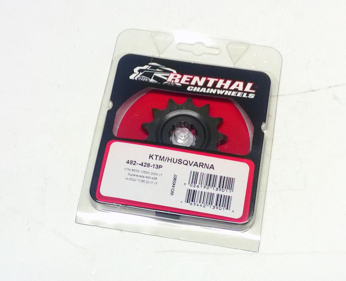 FRONT SPROCKET RENTHAL 428, KTM 482--428-13P, 482--428-13P