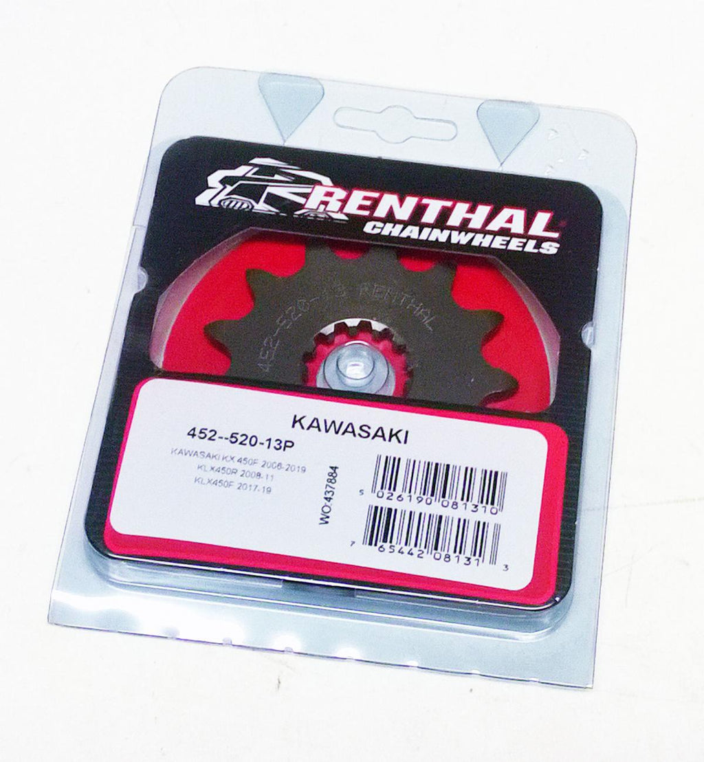 FRONT SPROCKET RENTHAL 452, KAWASAKI 452--520-13P