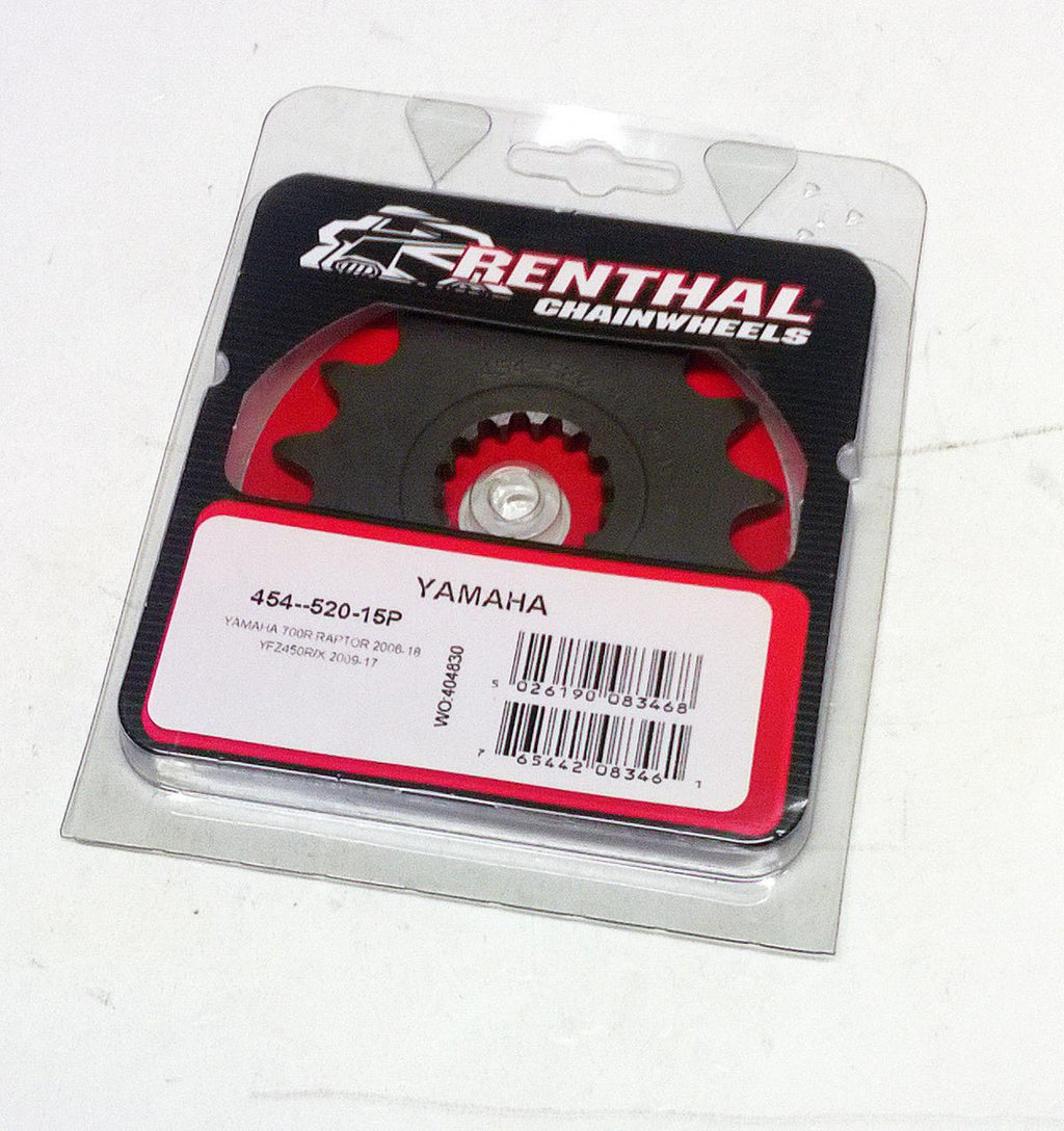 FRONT SPROCKET RENTHAL 454, YAMAHA 454--520-15P, 454--520-15P