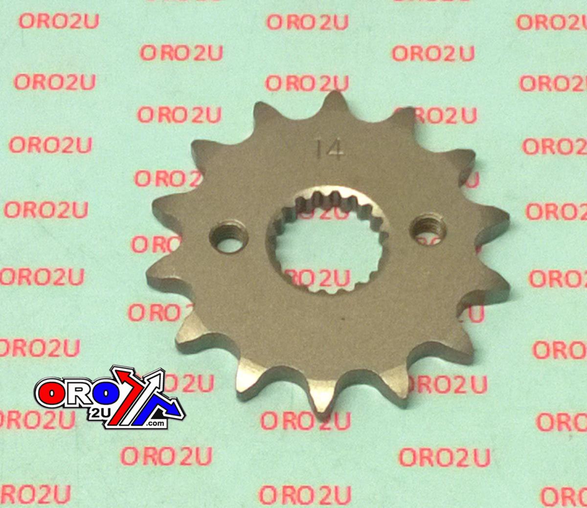 FRONT SPROCKET 14 [JTF1310.14] 420, HONDA CR150R RB 2007, 08, 09