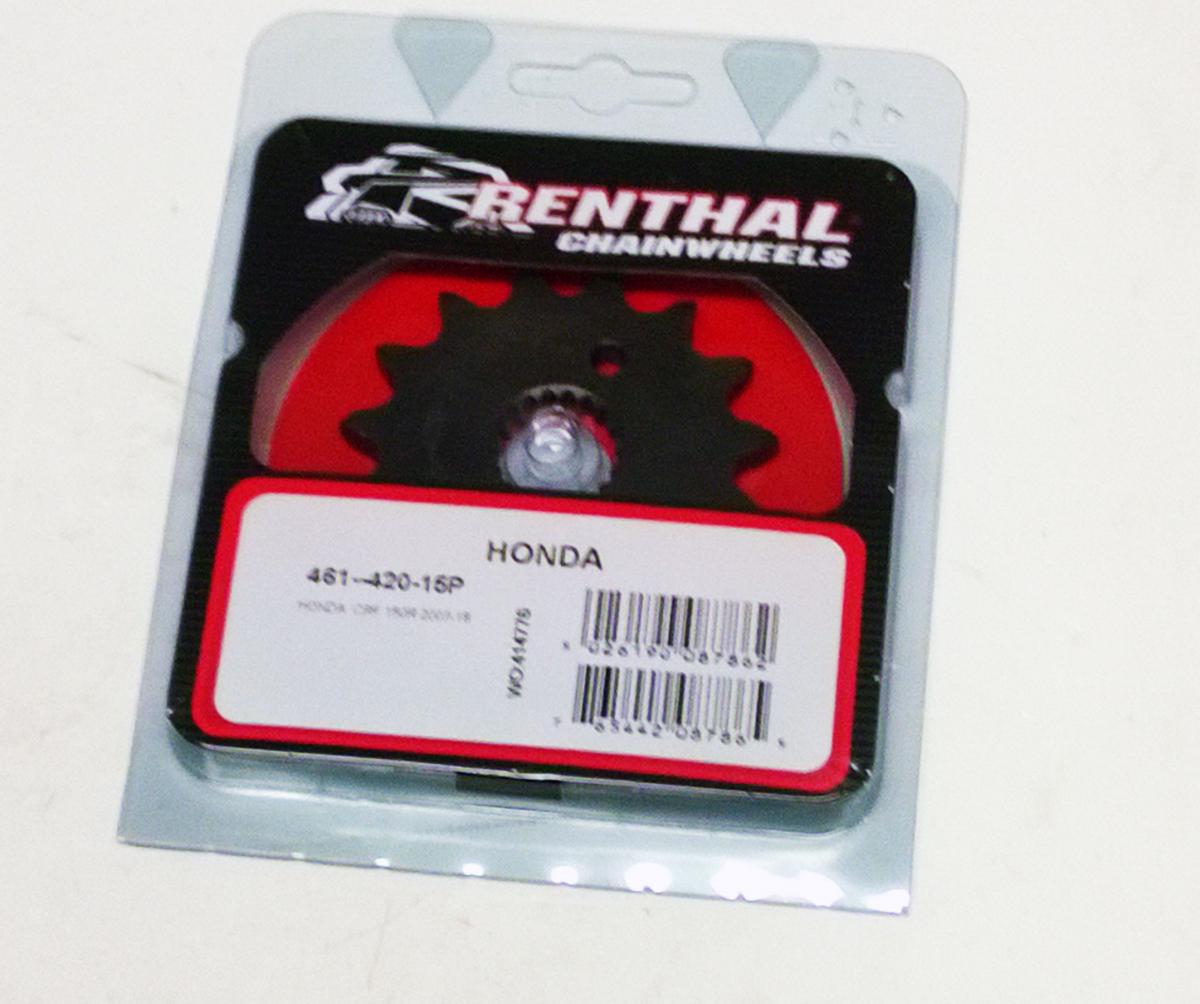 FRONT SPROCKET RENTHAL 461, HONDA 461--420-15P