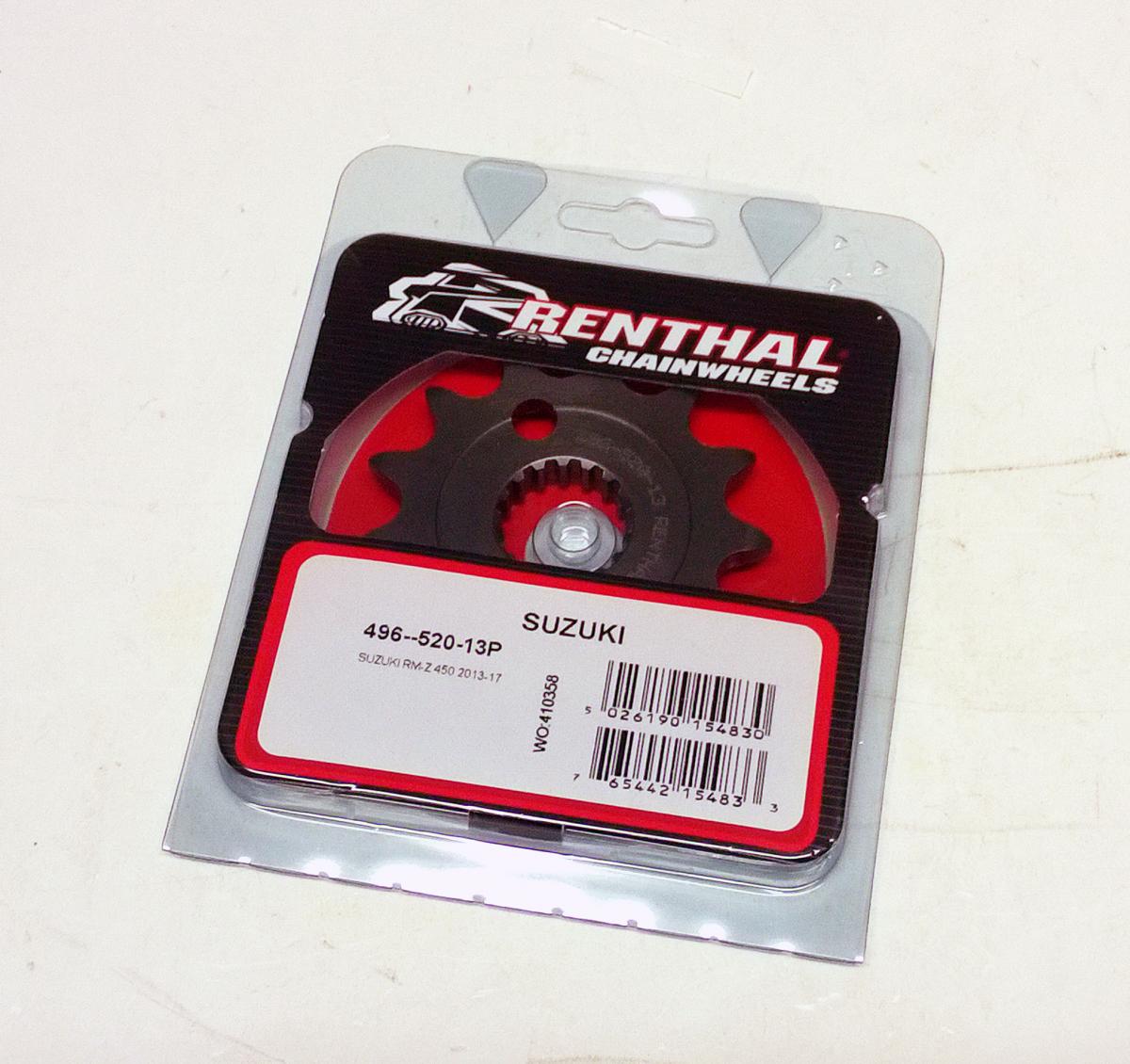 FRONT SPROCKET RENTHAL 485, RENTHAL 496/485-520-13P, 496--520-13P