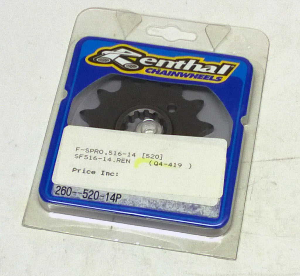 FRONT SPROCKET RENTHAL 260, 445--520-14P