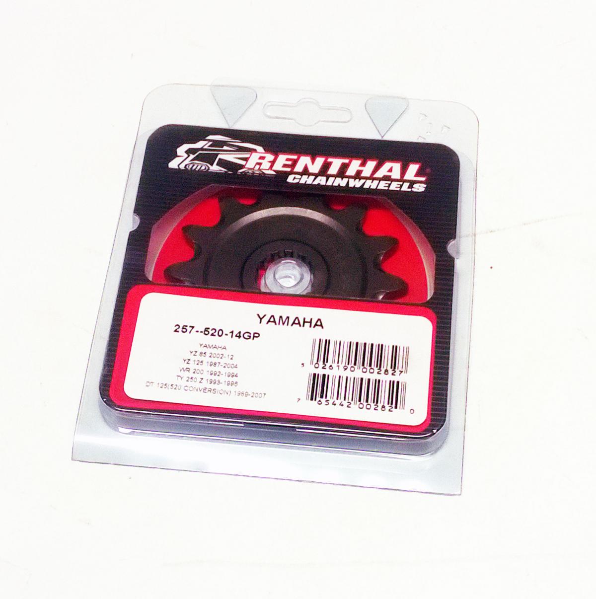 FRONT SPROCKET RENTHAL 257, YAMAHA 257--520-14GP