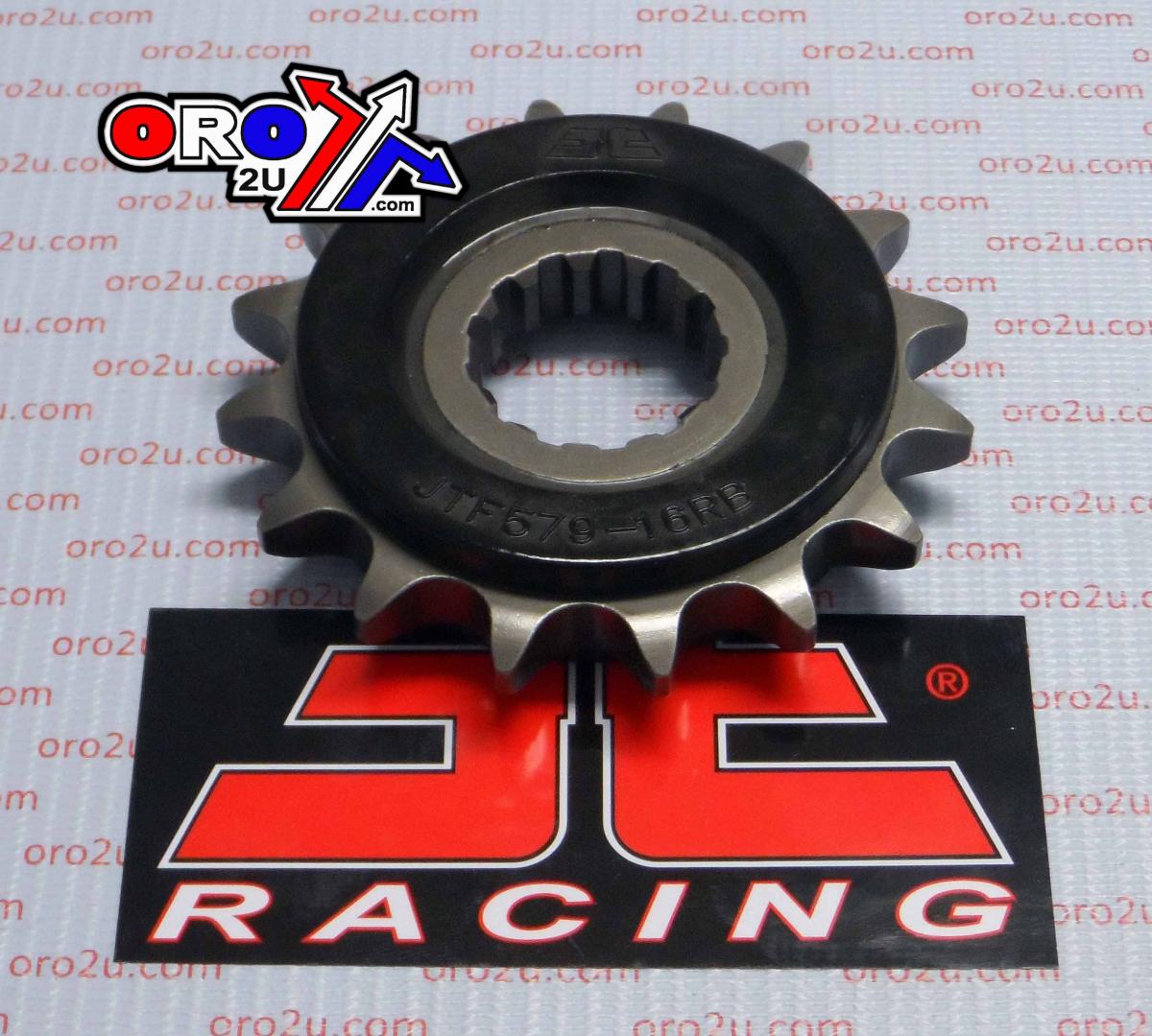 FRONT SPROCKET JTF579.16RB JT, OE Rubber Cushioned