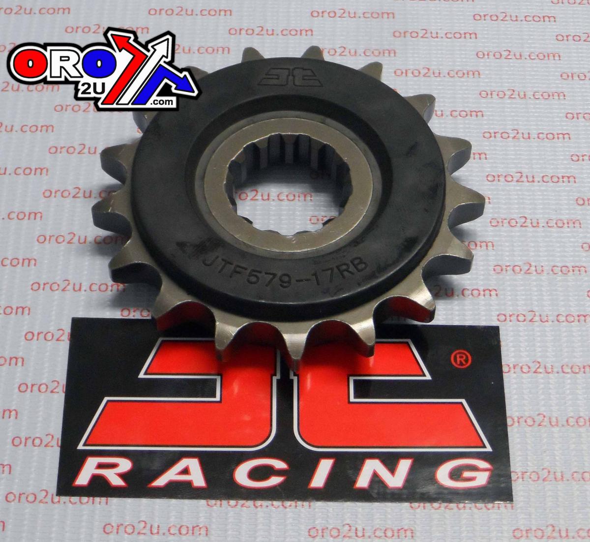 FRONT SPROCKET JTF579.17RB JT, OE Rubber Cushioned