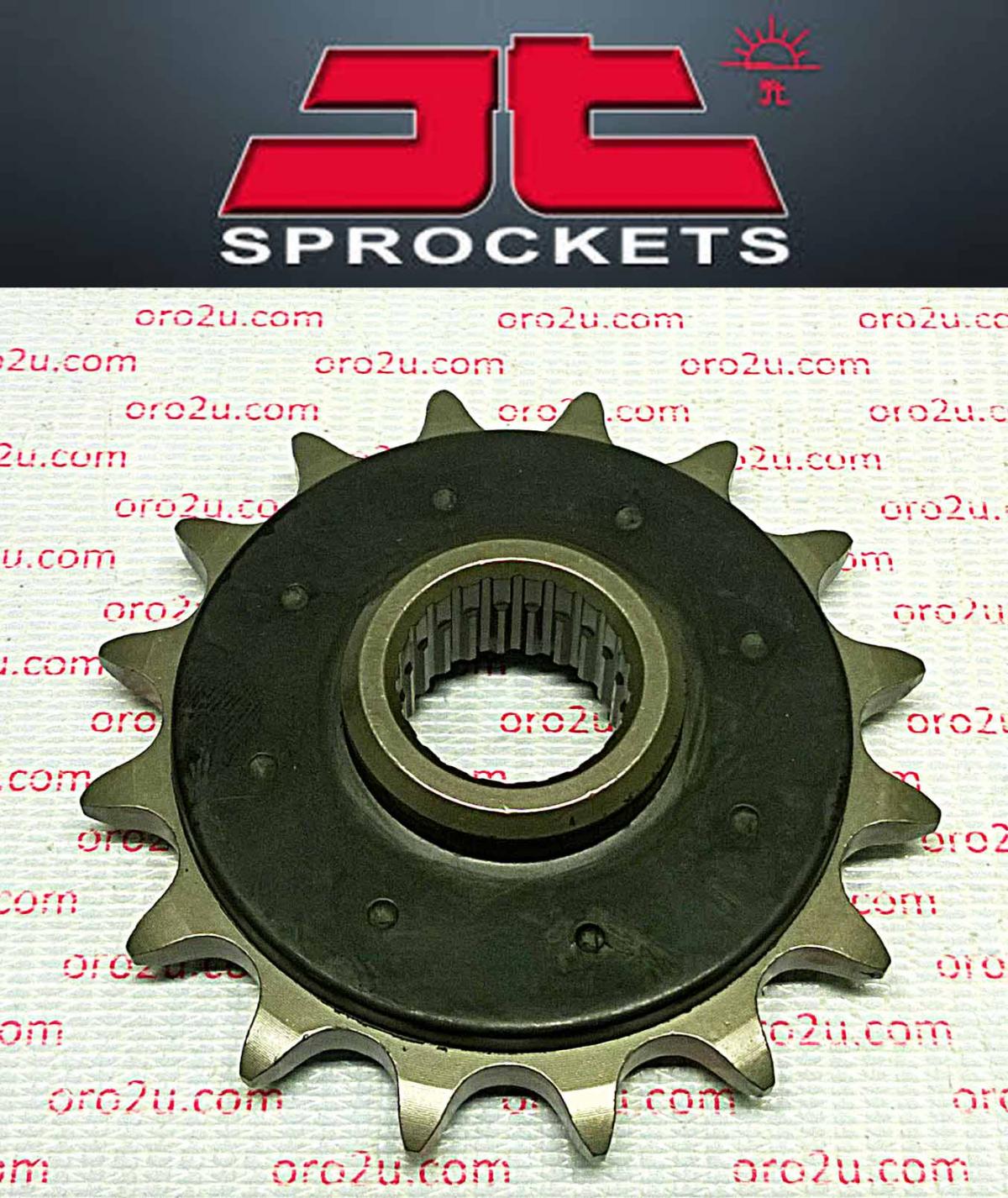 FRONT SPROCKET JTF582.16RB JT, OE Rubber Cushioned