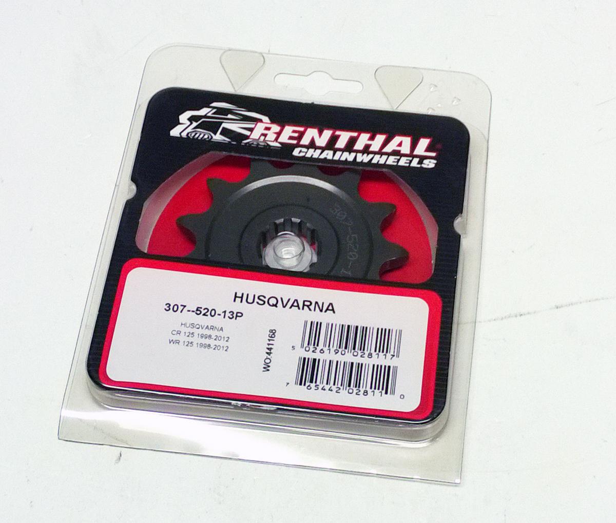 FRONT SPROCKET RENTHAL 307, HUSQVARNA 307--520-13P, 307--520-13P