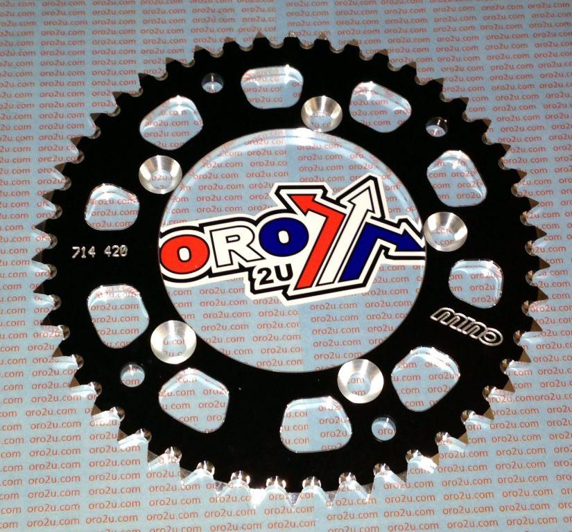 MINO REAR SPROCKET ALLOY JTR894 BK, 25-714-420-50
