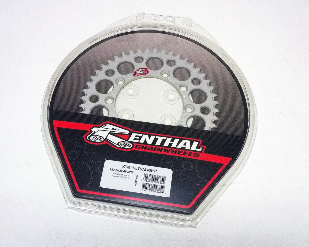 REAR SPROCKET ALLOY RENTHAL, ULTRALITE 192U-420-50GPSI