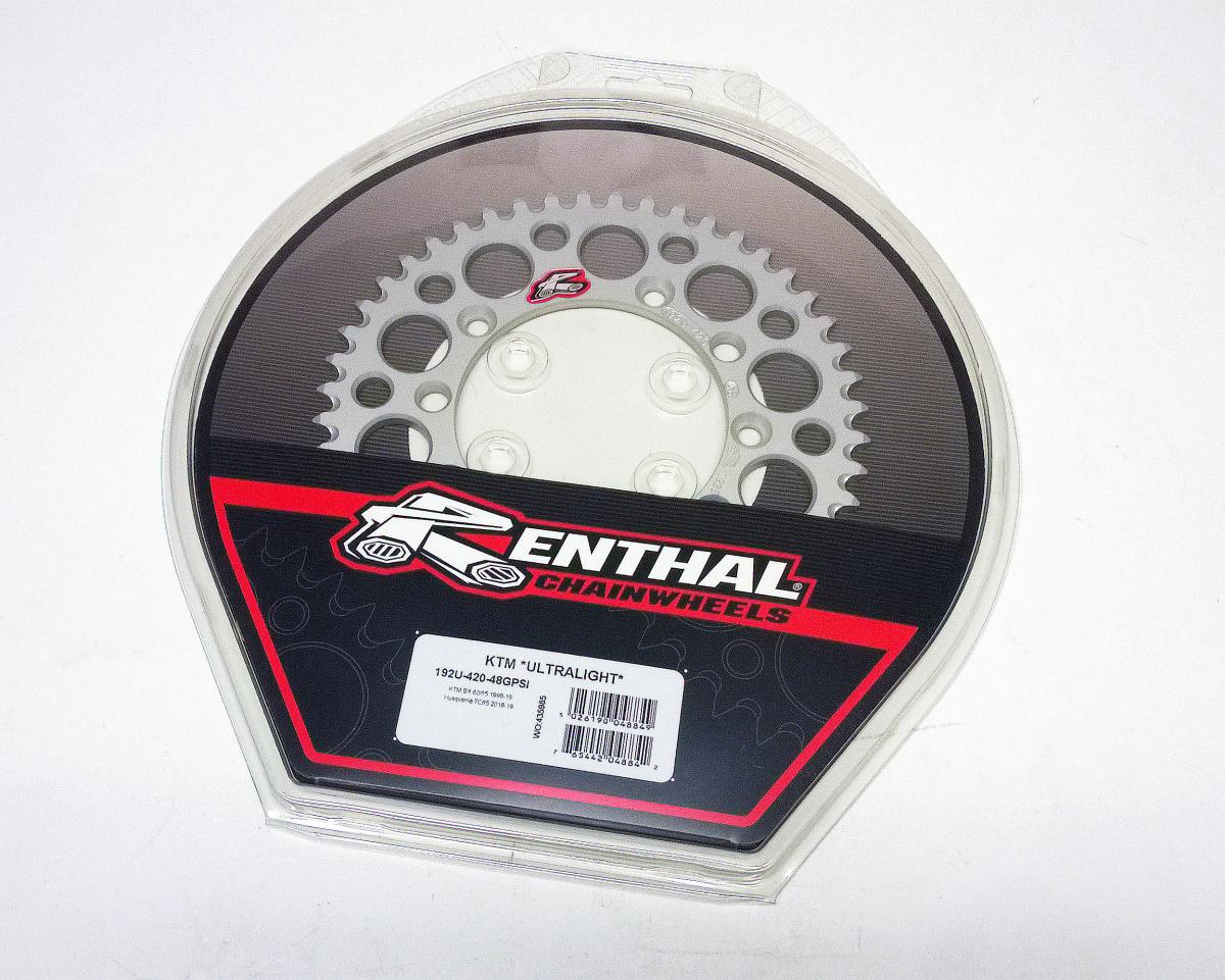 REAR SPROCKET ALLOY RENTHAL, ULTRALITE 192U-420-50GPSI