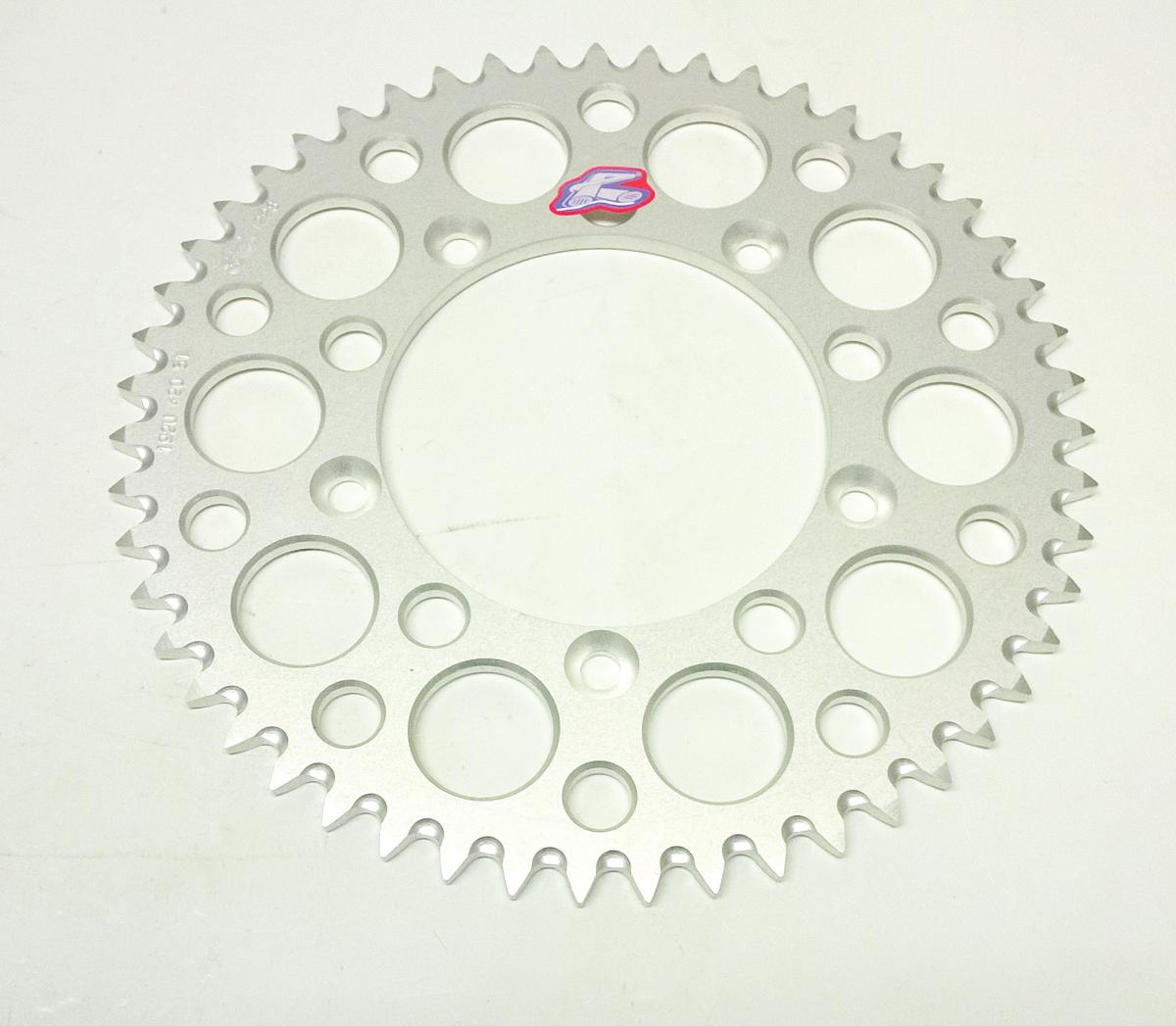 REAR SPROCKET ALLOY RENTHAL, ULTRALITE 192U-420-51GPSI SILVER